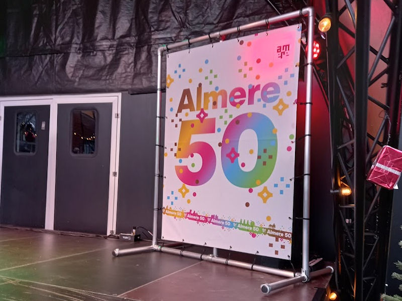 Opening van Almere 50 jaar