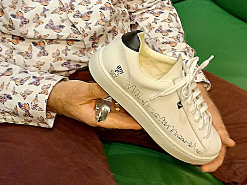 Adri Bax ontwikkelt Almere 50 sneaker